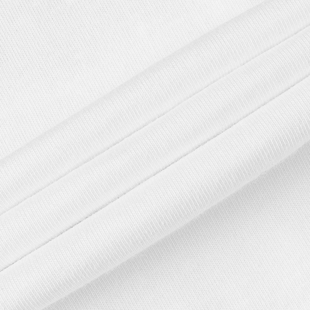 The North Face北面男女款白色純棉趣味印花設計短袖T恤｜8F08FN4