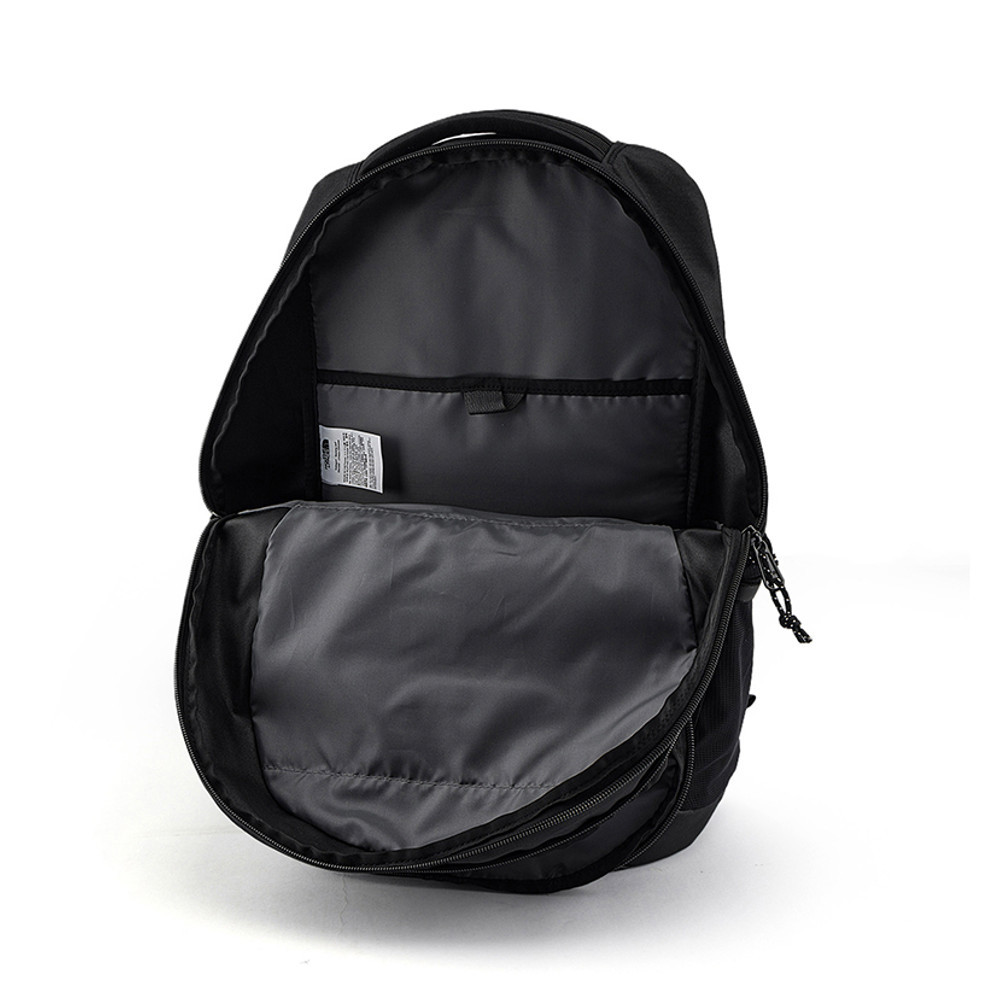 The North Face北面男女款黑色舒適背負大容量休閒後背包｜8EEVKY4