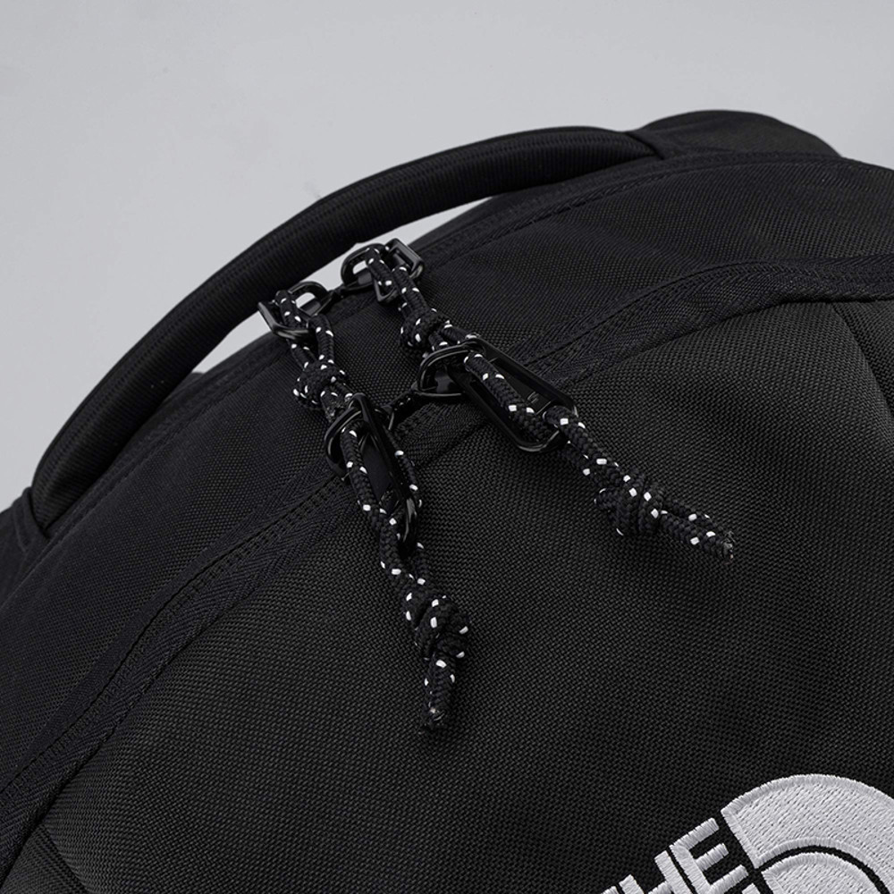 The North Face北面男女款黑色舒適背負大容量休閒後背包｜8EEVKY4