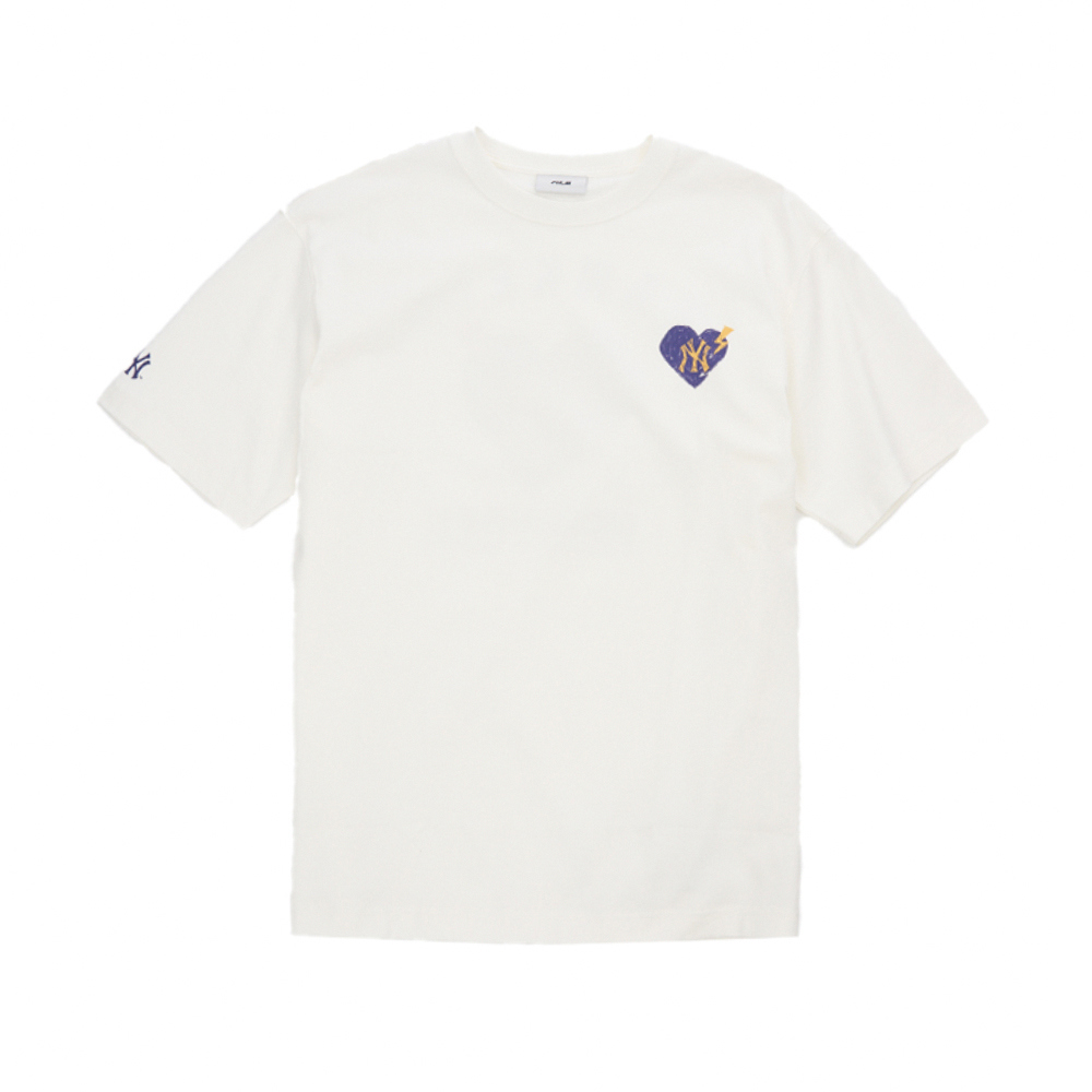 MLB 短袖T恤 Heart系列 紐約洋基隊 (3ATSH0254-50IVS)
