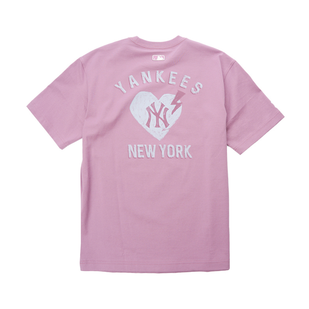 MLB 短袖T恤 Heart系列 紐約洋基隊 (3ATSH0254-50PKD)