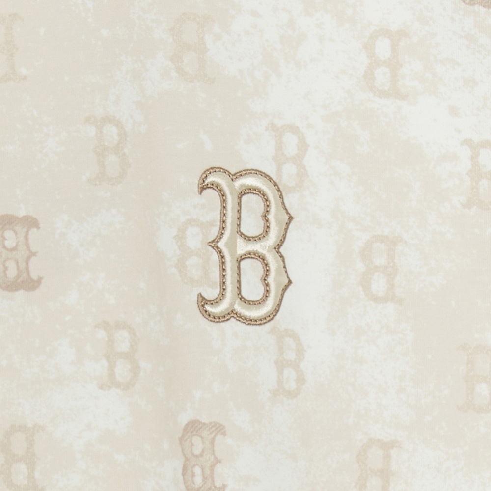 MLB 短袖T恤 Monogram系列 波士頓紅襪隊  (3ATSM0954-43SAL)