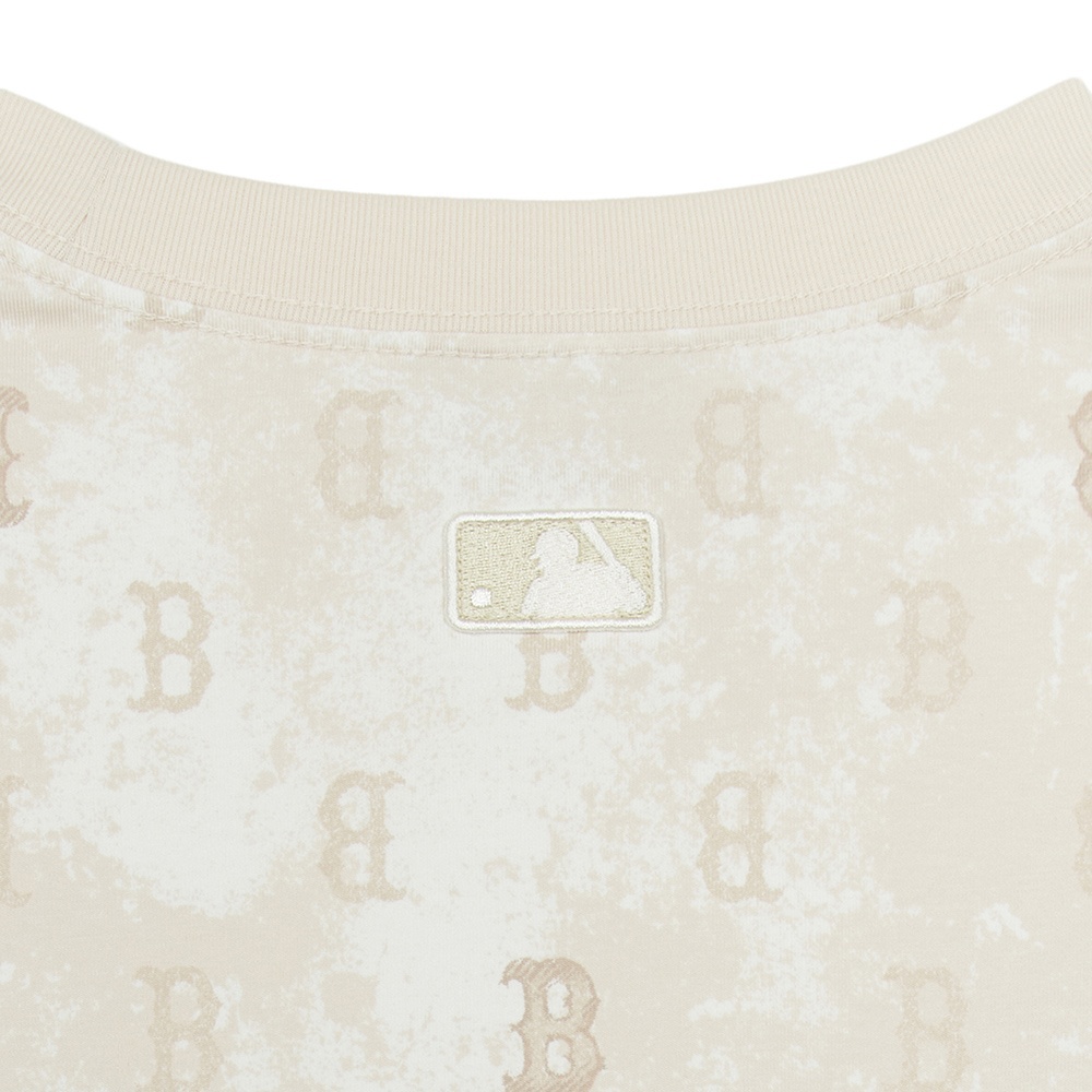MLB 短袖T恤 Monogram系列 波士頓紅襪隊  (3ATSM0954-43SAL)