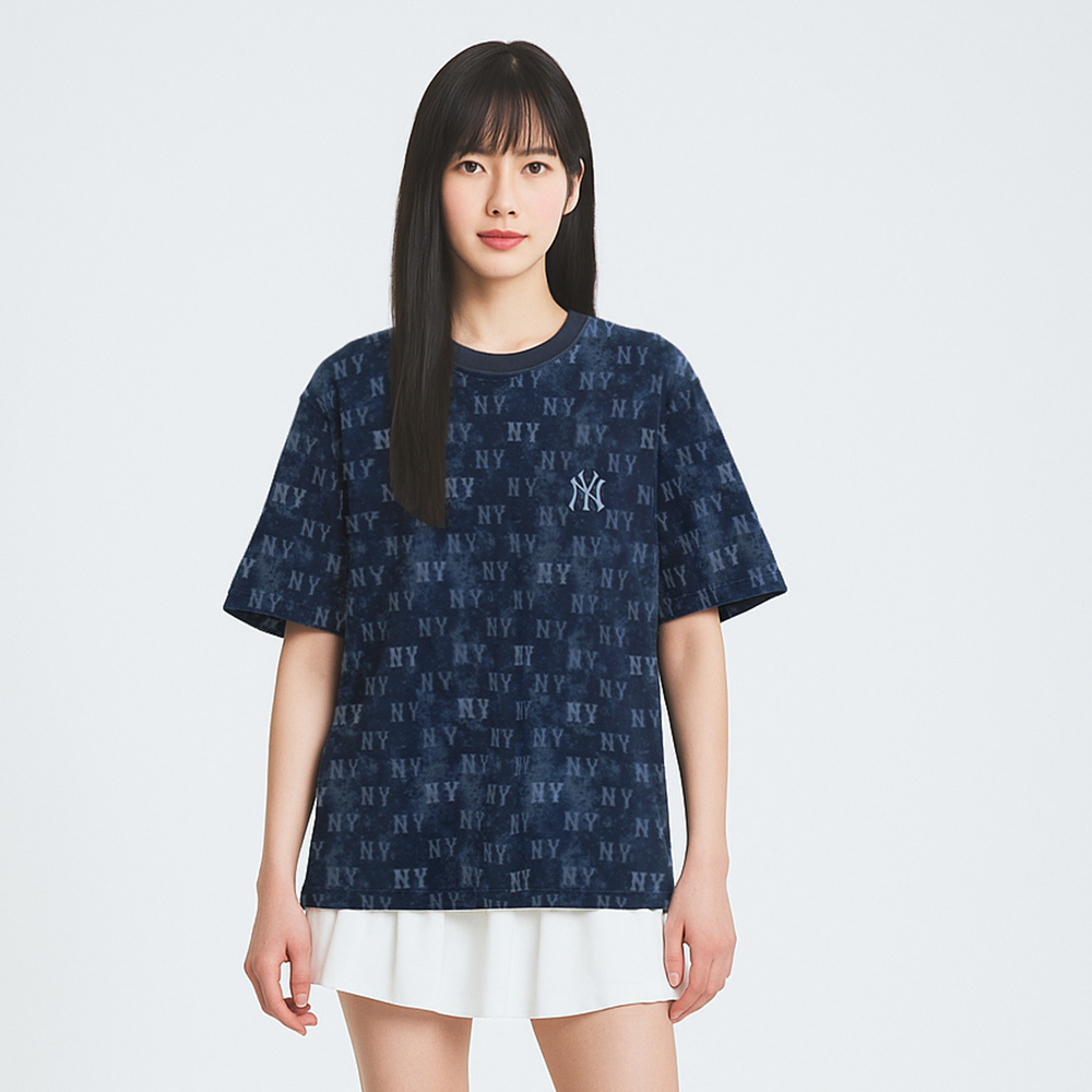 MLB 短袖T恤 Monogram系列 紐約洋基隊 (3ATSM0954-50NYS)