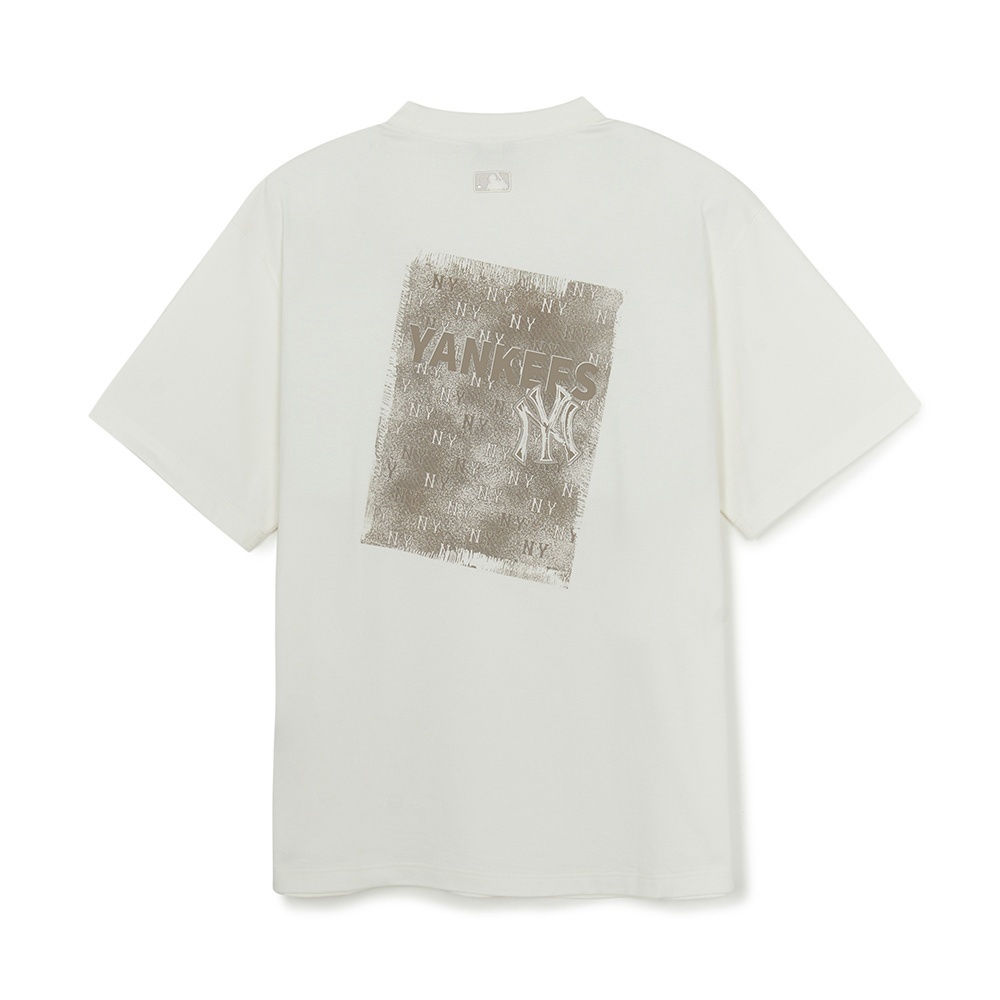 MLB 短袖T恤 Monogram系列 紐約洋基隊  (3ATSM0854-50IVS)
