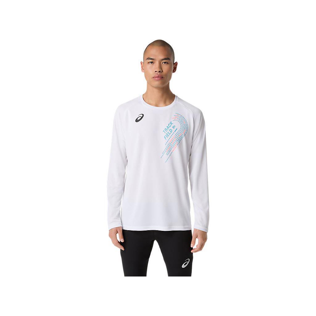 長袖上衣 男款 亞洲版 田徑上衣 2091A760-100