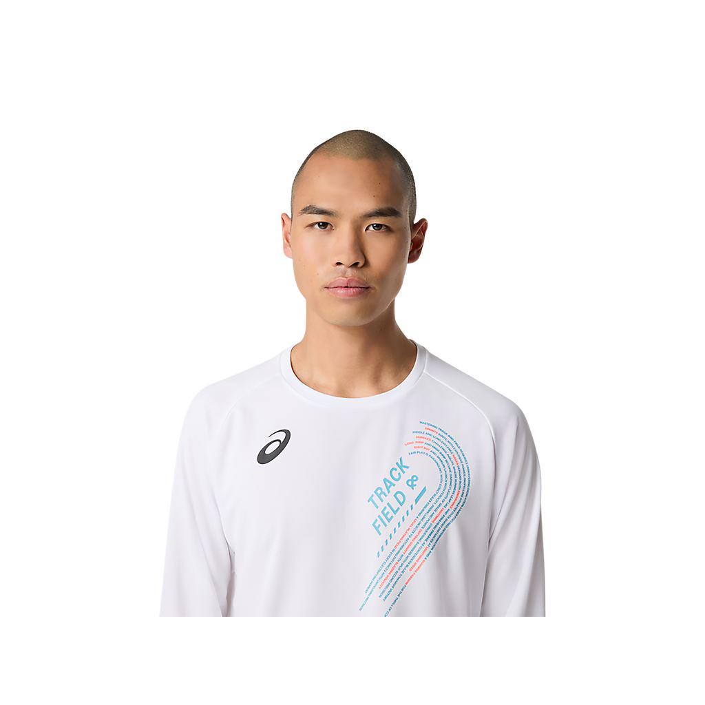 長袖上衣 男款 亞洲版 田徑上衣 2091A760-100