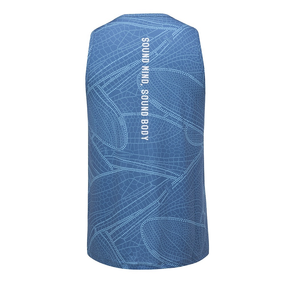 背心 男款 亞洲版 跑步上衣 2011D488-400