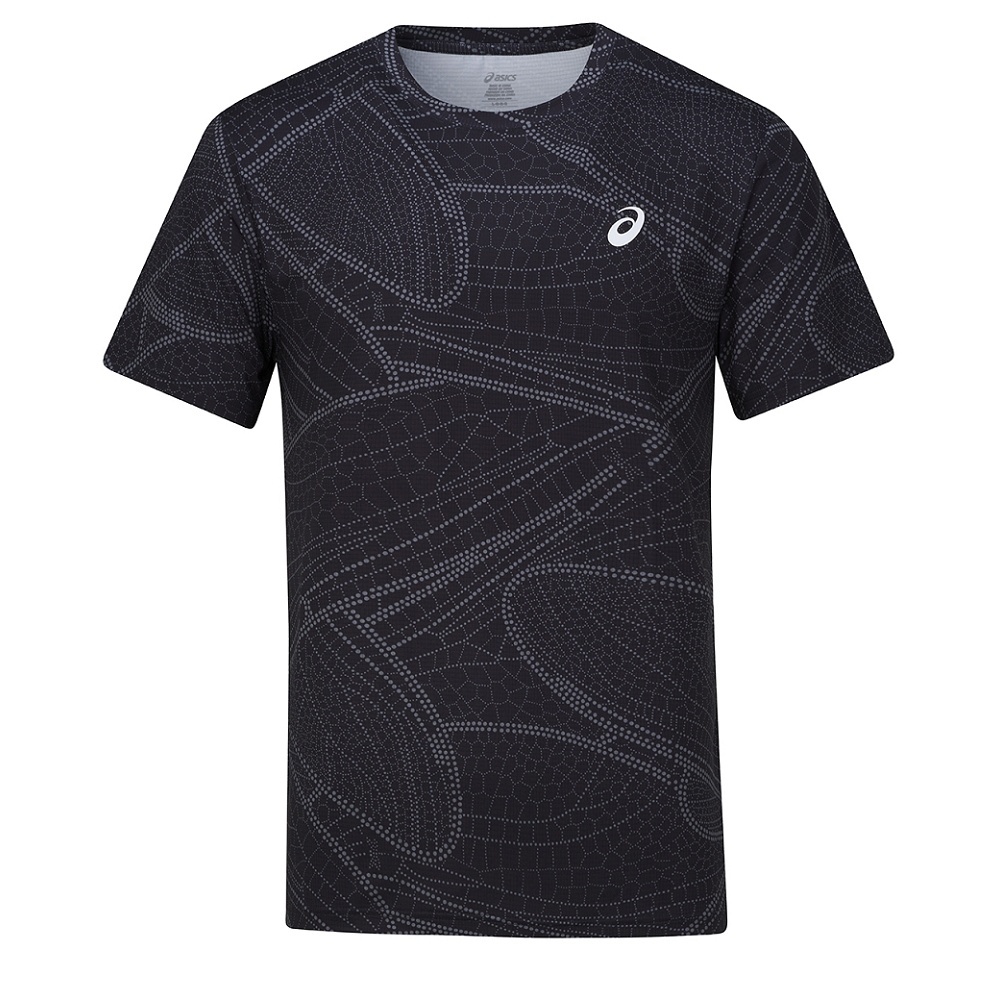 短袖上衣 男款 亞洲版 跑步上衣 2011D490-001