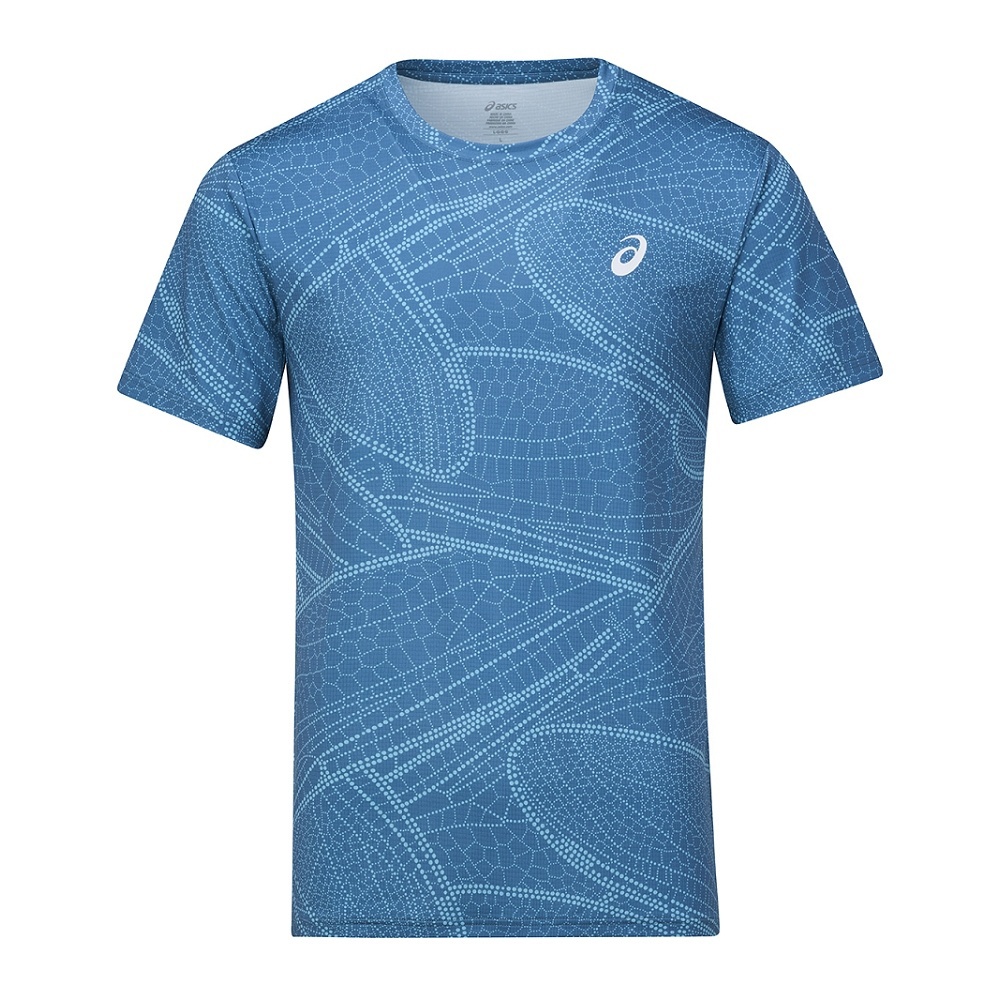 短袖上衣 男款 亞洲版 跑步上衣 2011D490-400