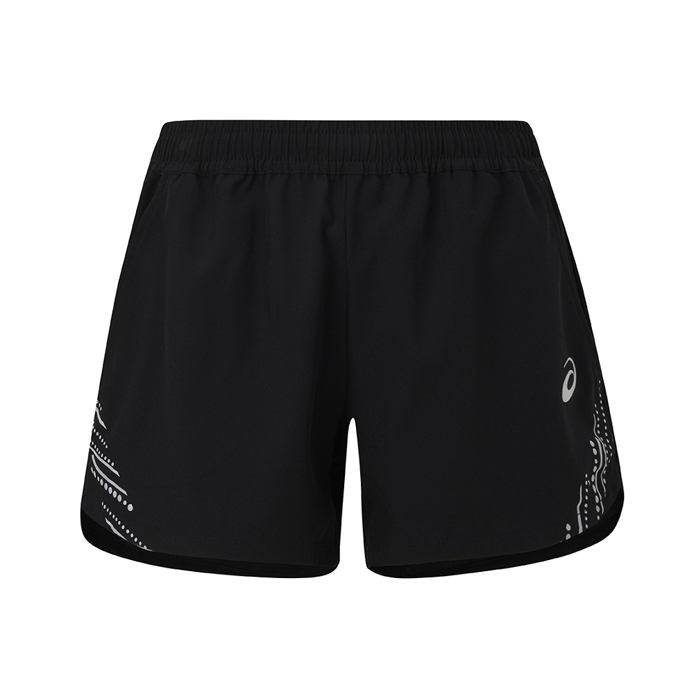 4吋平織短褲 女款 亞洲版 跑步下著 2012D404-001