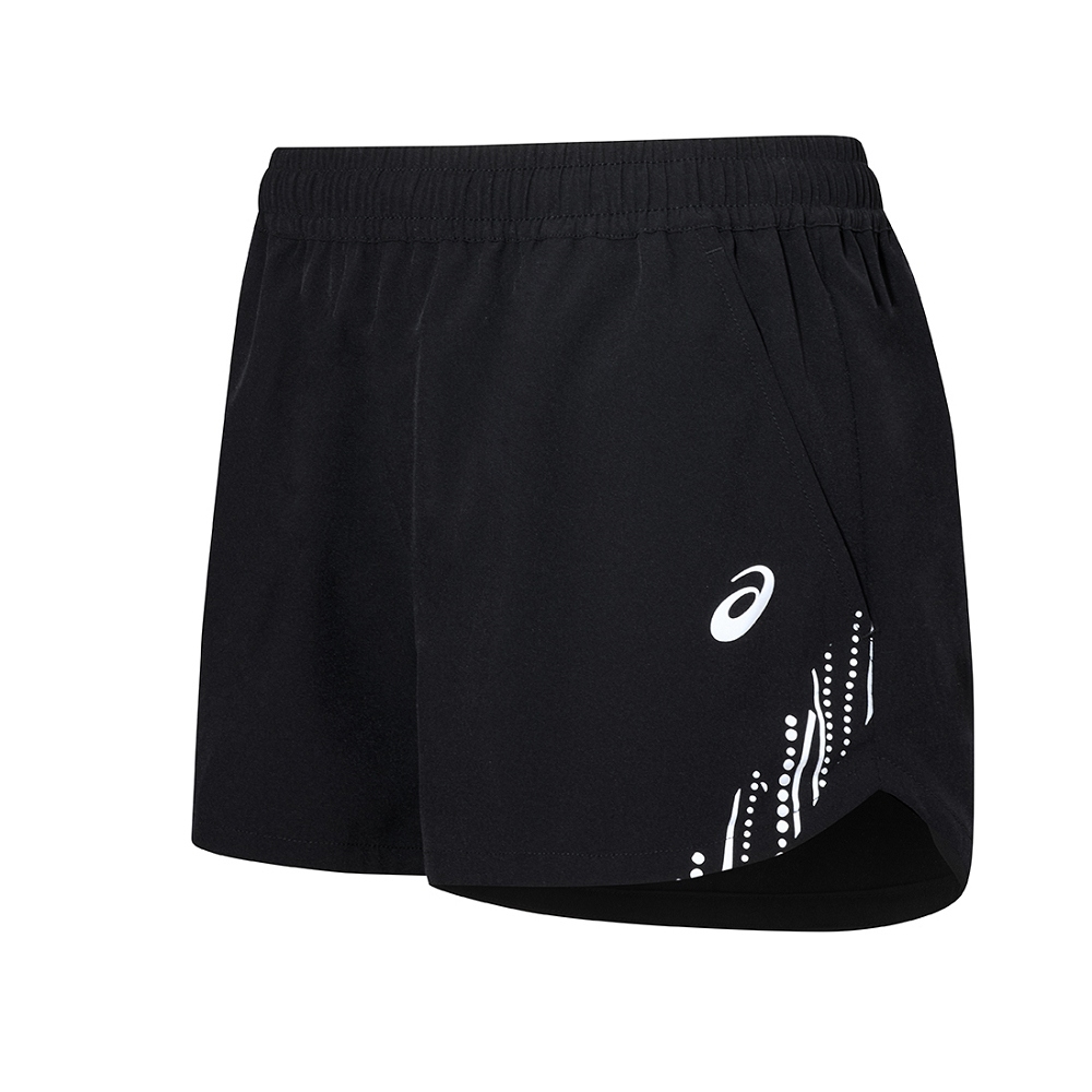 4吋平織短褲 女款 亞洲版 跑步下著 2012D404-001