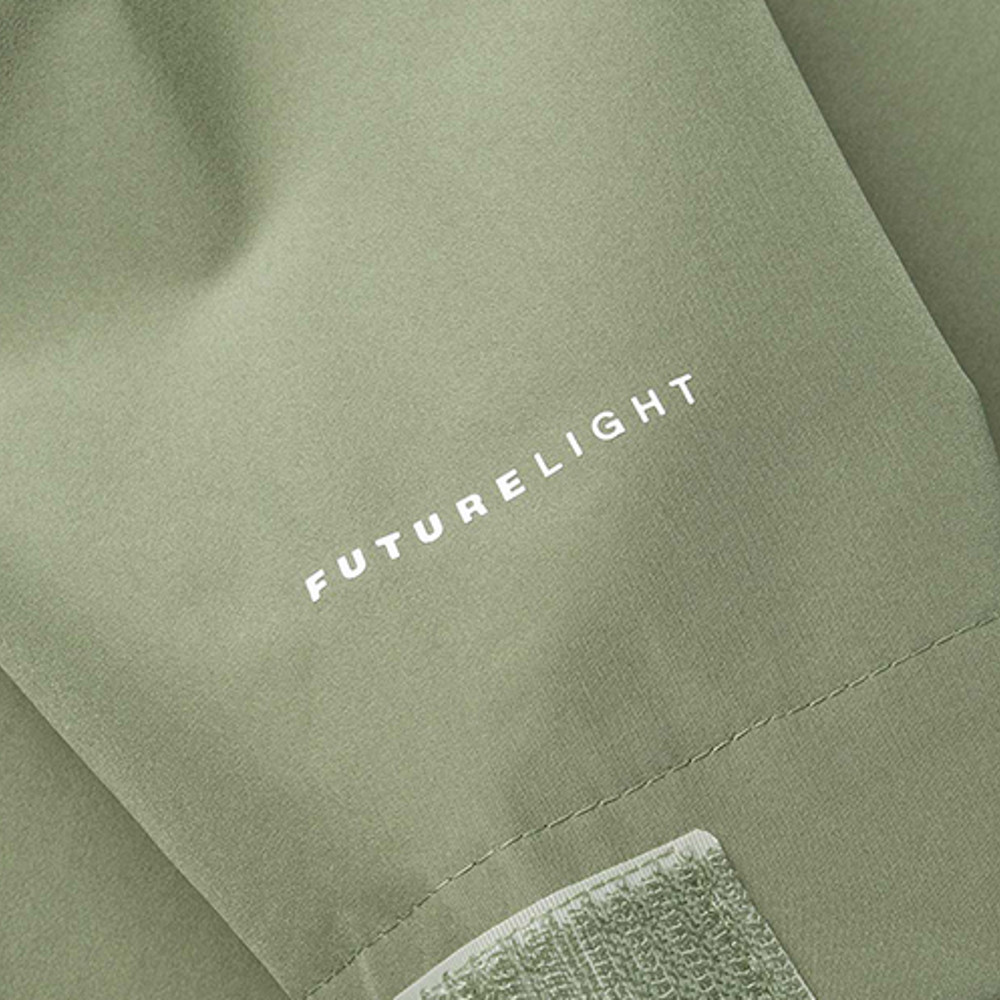 The North Face北面男款綠色FUTURELIGHT防水透氣衝鋒衣｜8DF0BO9