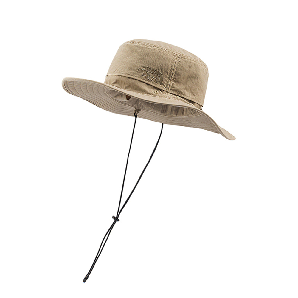 The North Face北面男女款棕色多功能防曬漁夫帽｜5FX678S