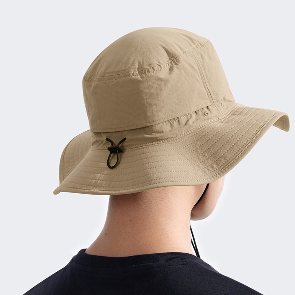 The North Face北面男女款棕色多功能防曬漁夫帽｜5FX678S