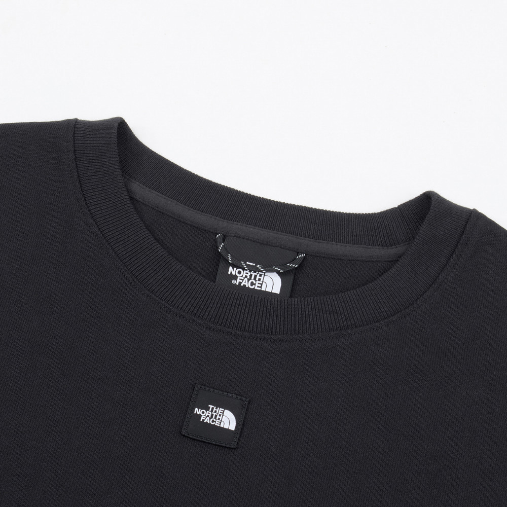 UE女款黑色純棉短袖T恤｜8BUHJK3