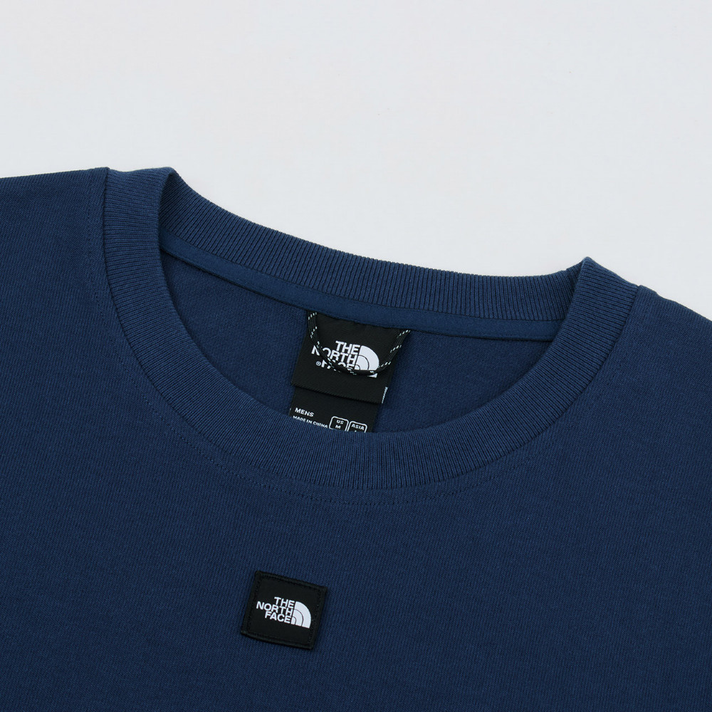 UE男款藍色純棉短袖T恤｜8BTV8K2