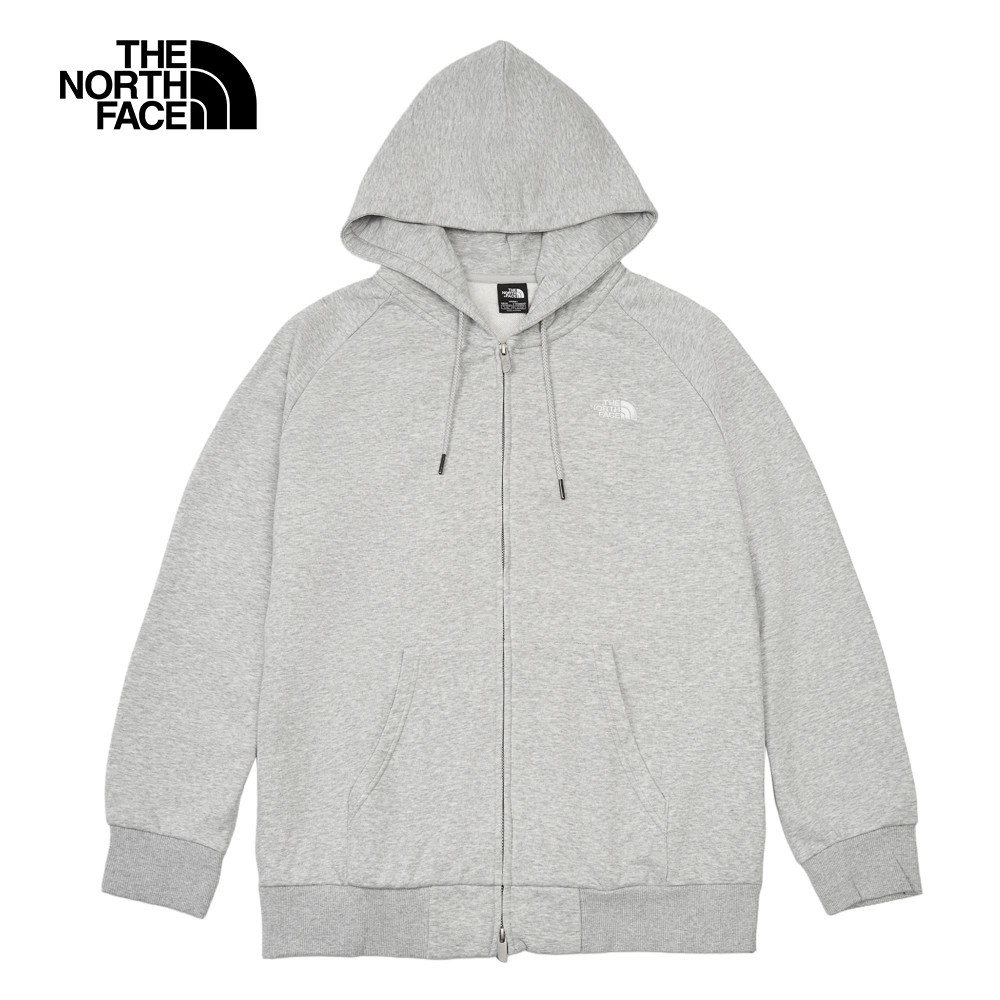 The North Face北面男女款灰色連帽外套｜8F0HDYX－BPPDRM潮流球