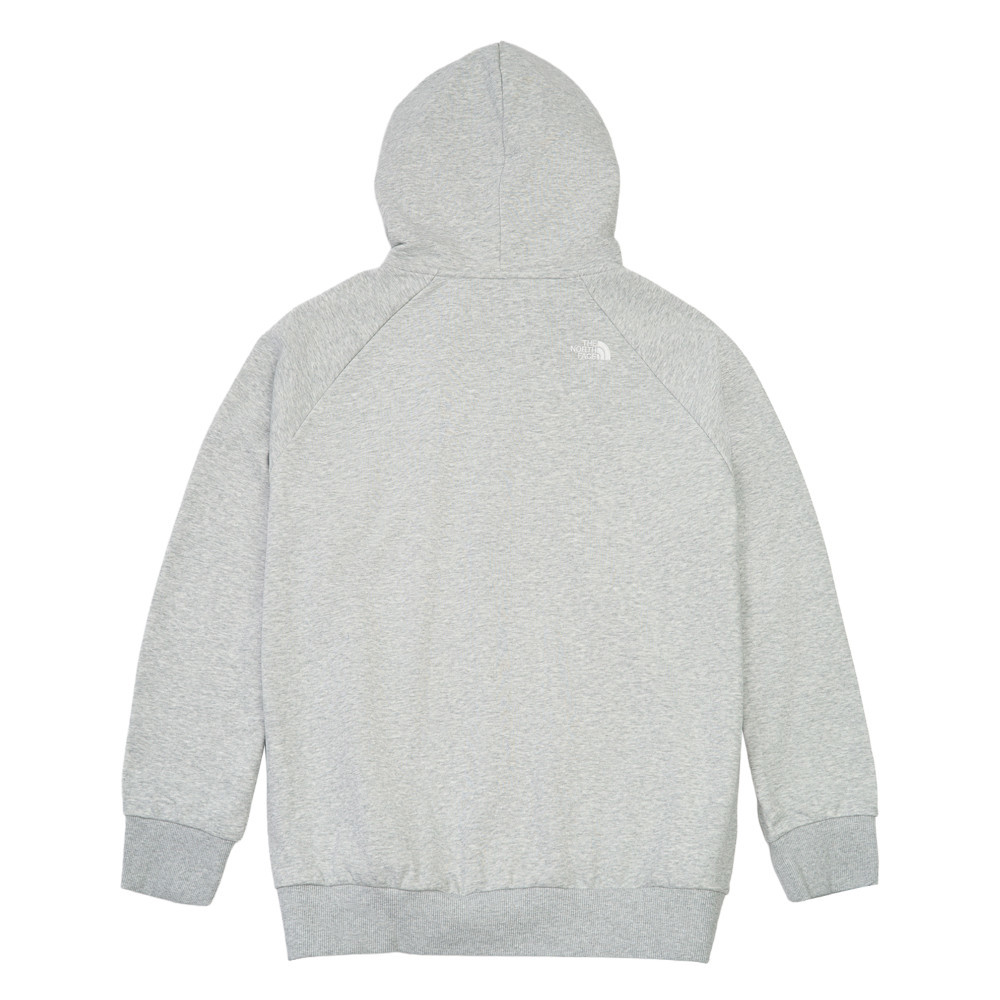 The North Face北面男女款灰色連帽外套｜8F0HDYX