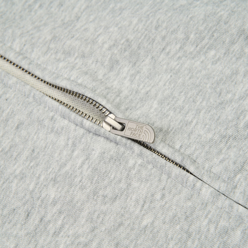 The North Face北面男女款灰色連帽外套｜8F0HDYX