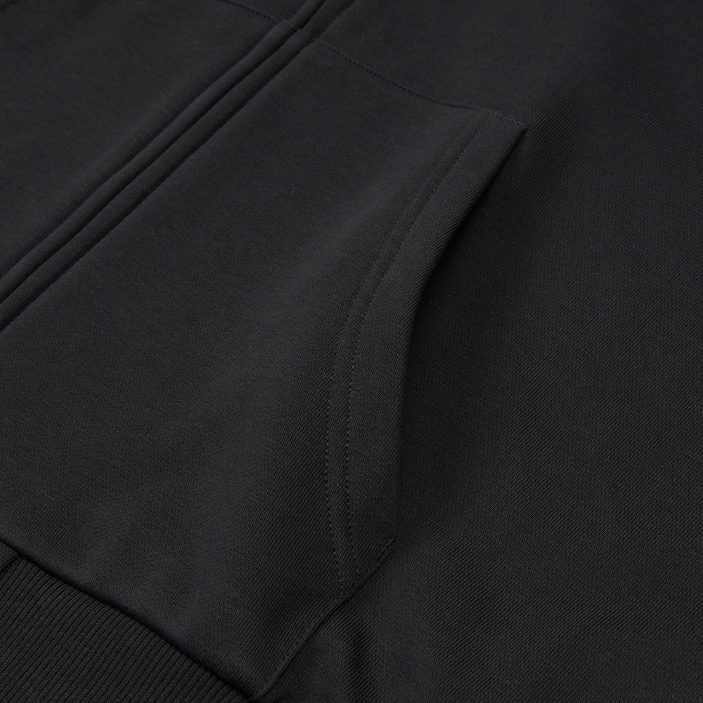 The North Face北面男女款黑色連帽外套｜8F0HJK3