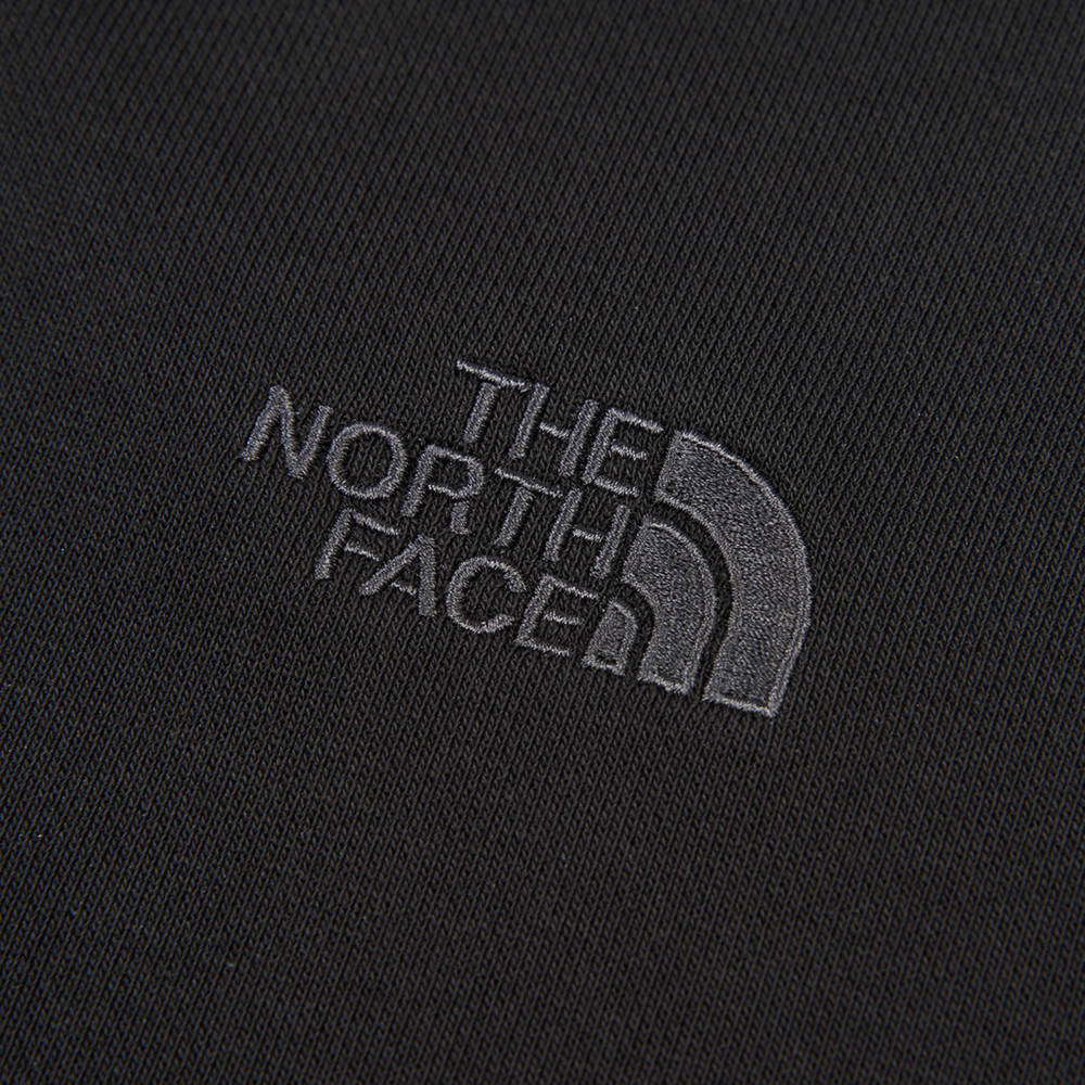 The North Face北面男女款黑色連帽外套｜8F0HJK3