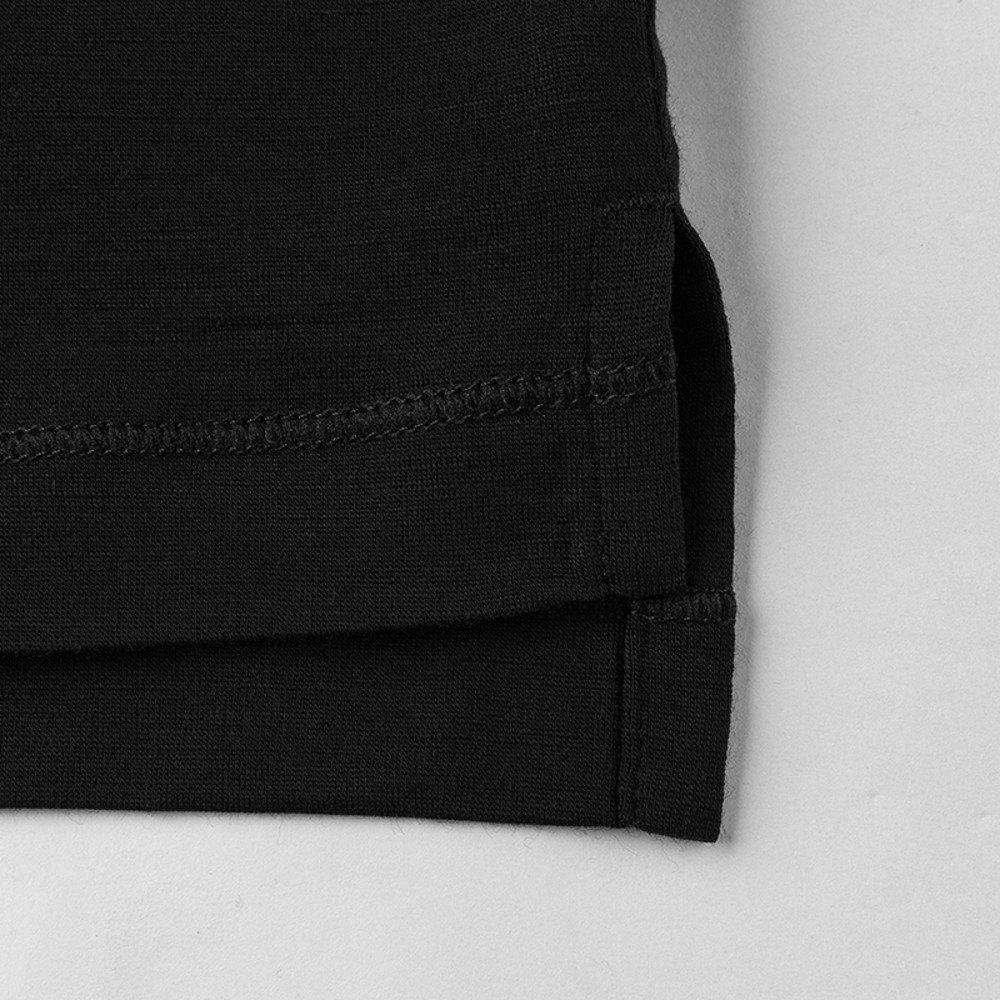 The North Face北面男款黑色長袖上衣｜8DRGJK3