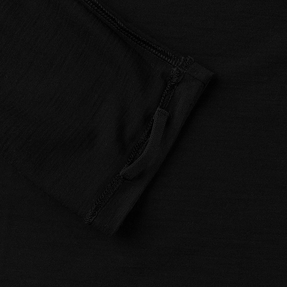 The North Face北面男款黑色長袖上衣｜8DRGJK3