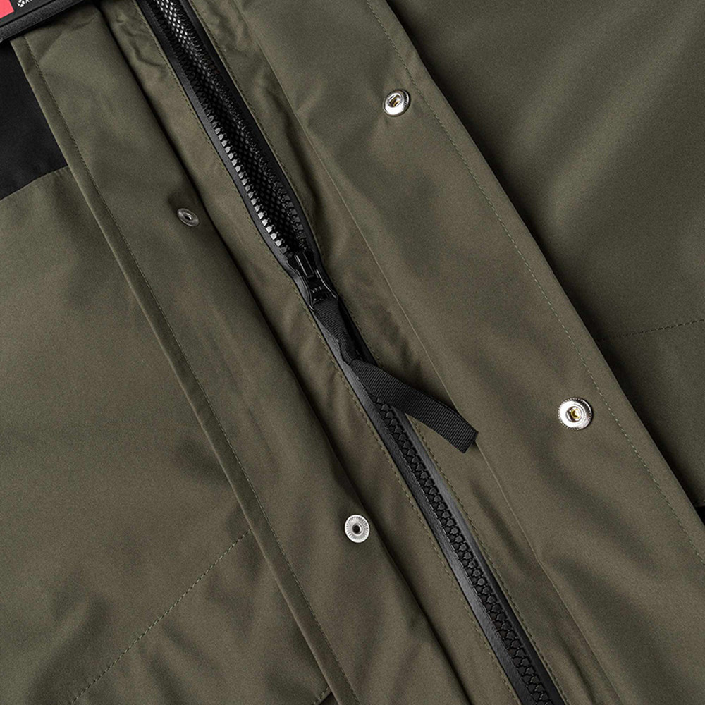 經典1986男款綠黑拼接FUTURELIGHT防水納米殼衝鋒衣｜8AKJBQW