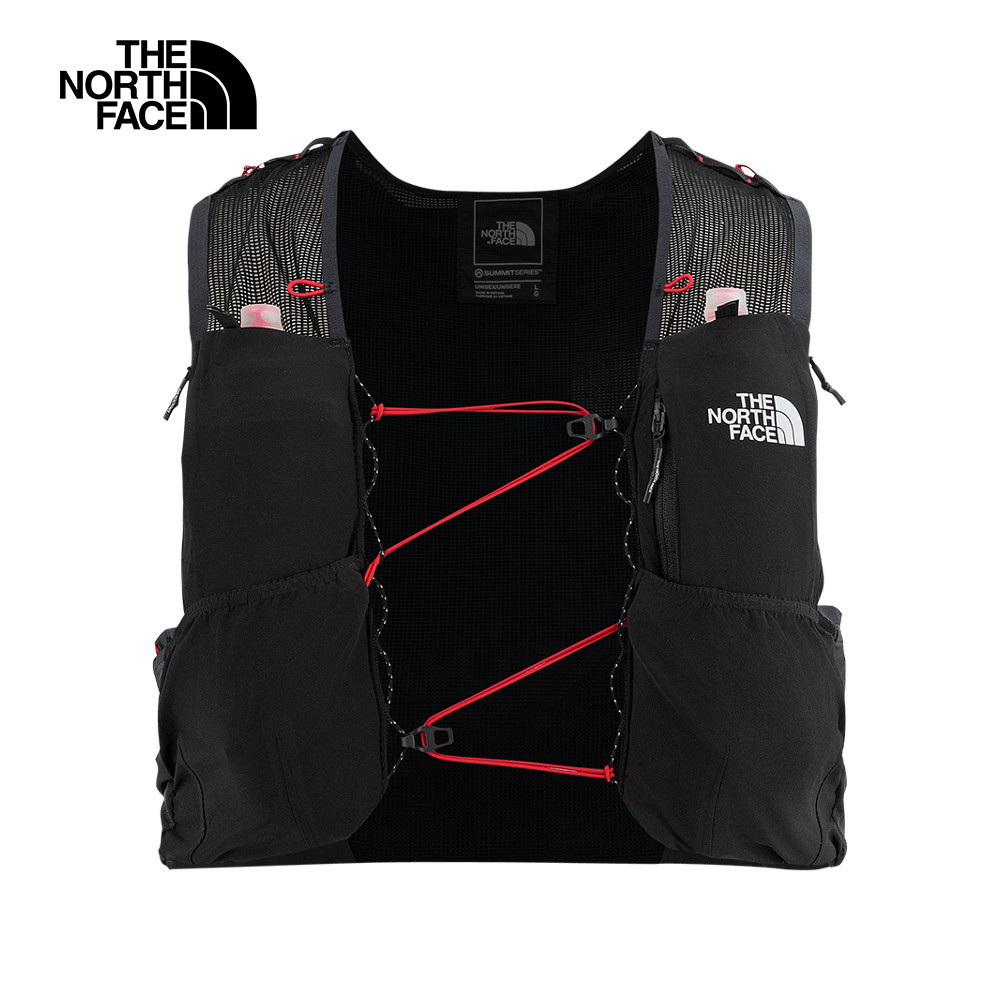 The North Face SUMMIT巔峰系列男女款黑色DWR防潑水背心｜8BKMKT0－疾速運