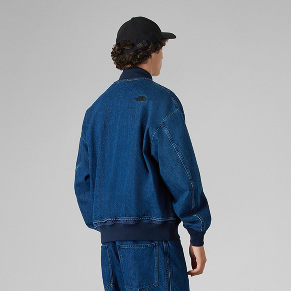 UE男款藍色丹寧外套｜8E5KD1R