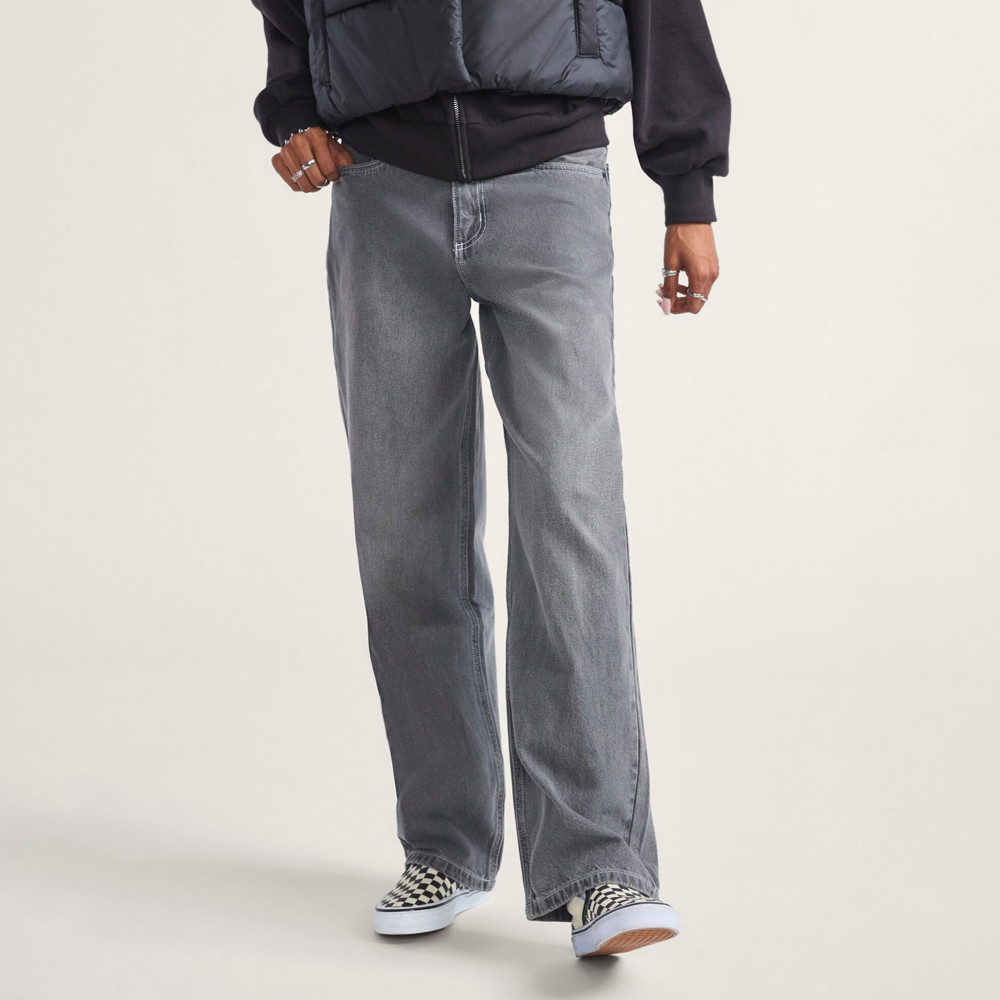 Sirelle 5 Pocket Puddle 女款灰色牛仔長褲