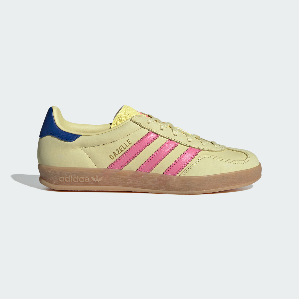 Adidas GAZELLE INDOOR 運動休閒鞋｜活力十足的配色－活力運動用品