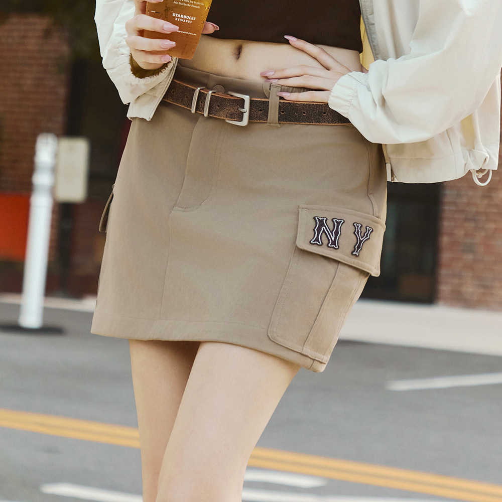MLB 工裝短裙 紐約洋基隊 (3FSKB0654-50BGD)
