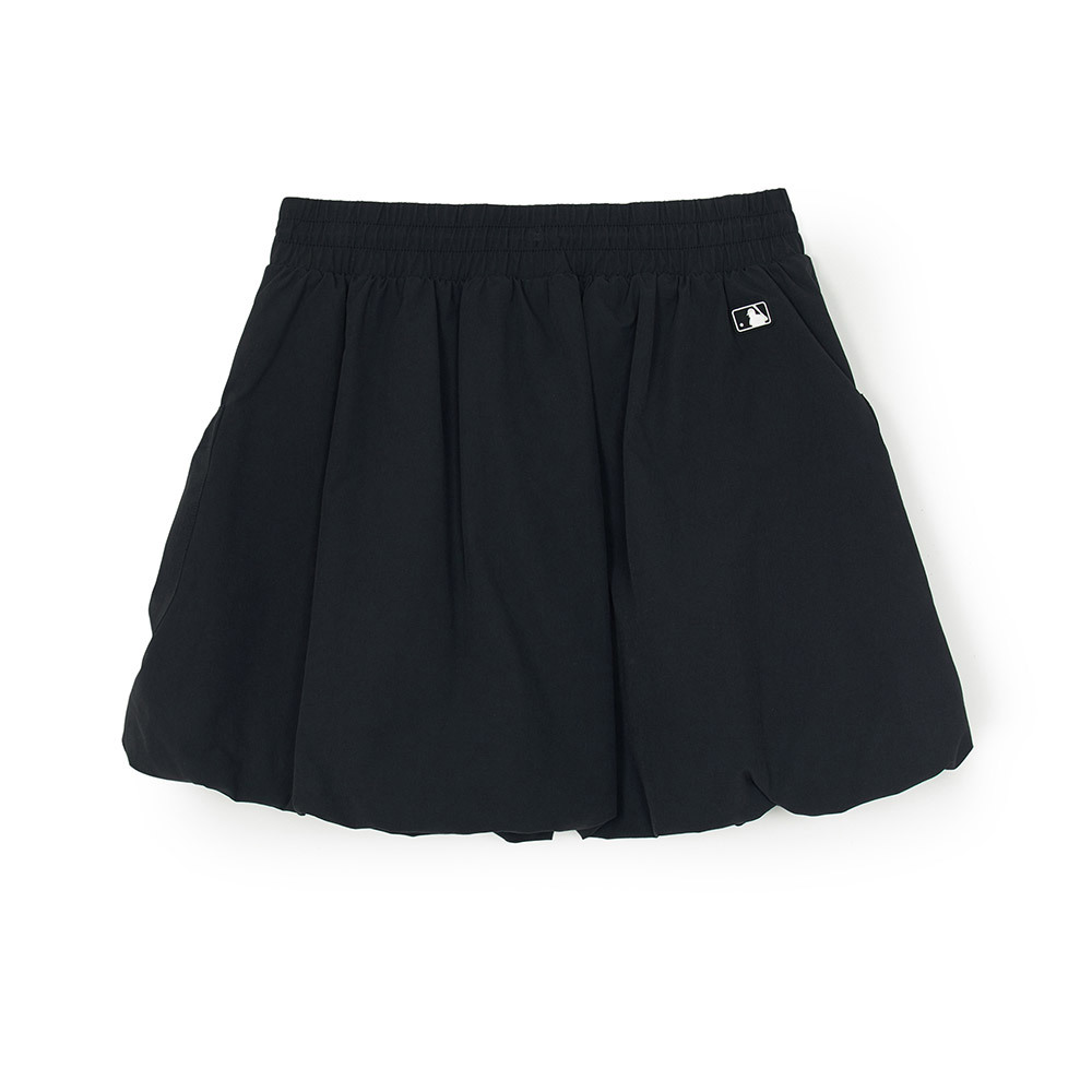 MLB 抗UV 泡泡裙 燈籠裙 口袋短裙 紐約洋基隊 (3FSKB0154-50BKS)