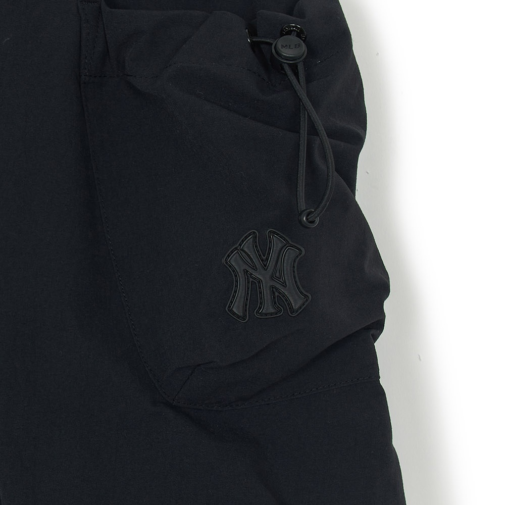 MLB 抗UV 泡泡裙 燈籠裙 口袋短裙 紐約洋基隊 (3FSKB0154-50BKS)