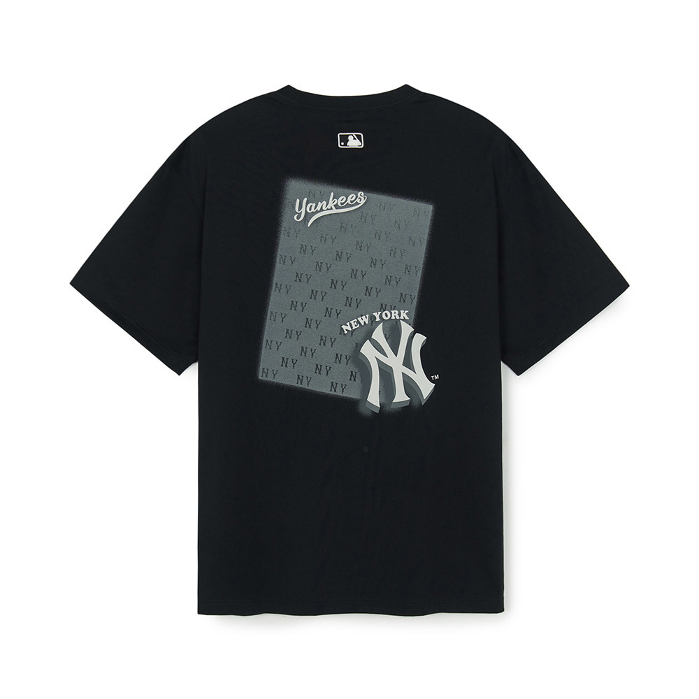 MLB 短袖T恤 Monogram系列 紐約洋基隊 (3ATSM0554-50BKS)