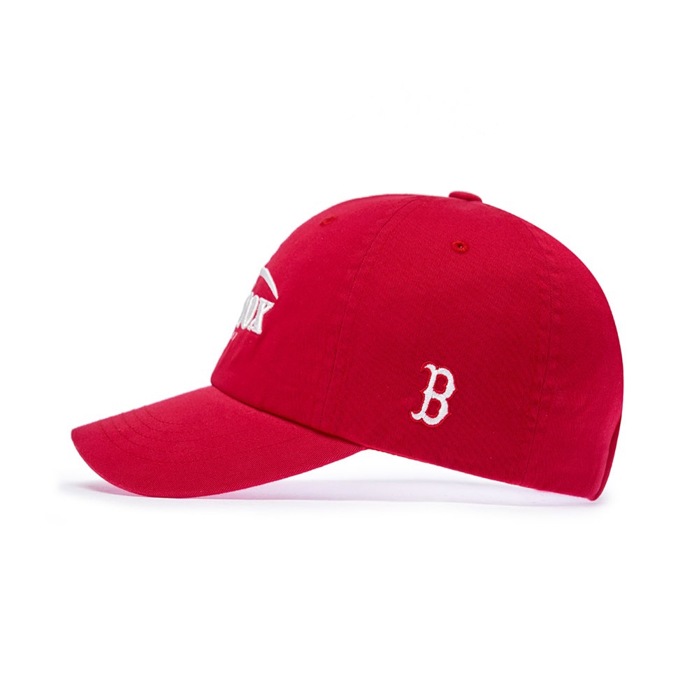 MLB 可調式軟頂棒球帽 Jelly BallCap 波士頓紅襪隊 (3ACPV315N-43RDS)