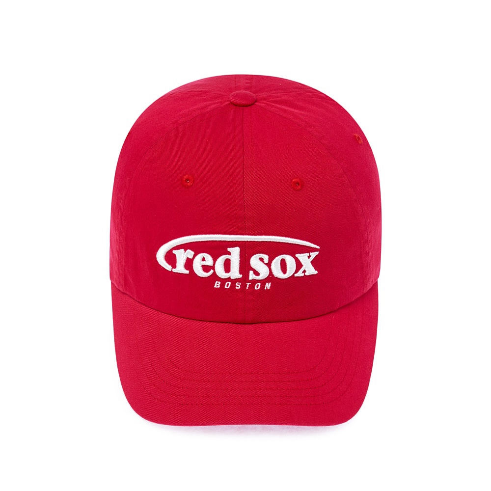 MLB 可調式軟頂棒球帽 Jelly BallCap 波士頓紅襪隊 (3ACPV315N-43RDS)