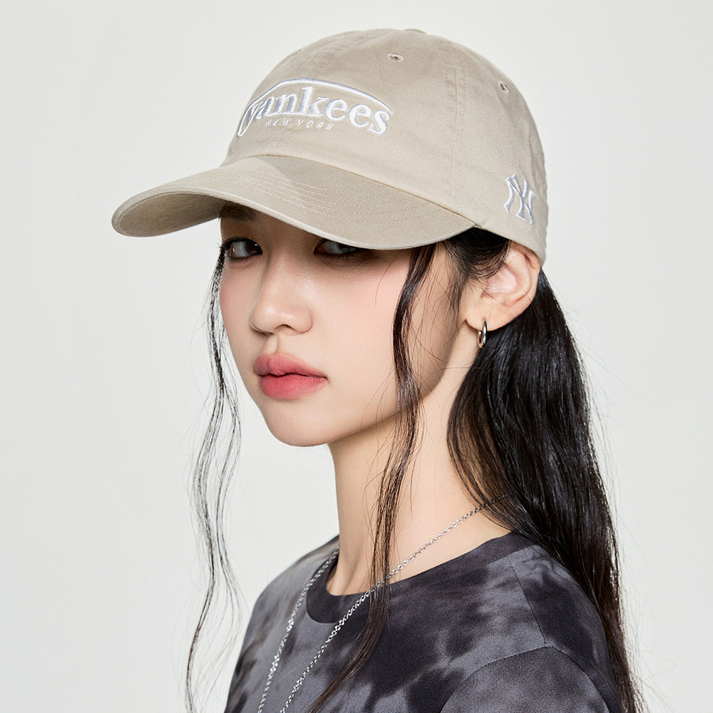 MLB 可調式軟頂棒球帽 Jelly BallCap 紐約洋基隊 (3ACPV315N-50BGS)