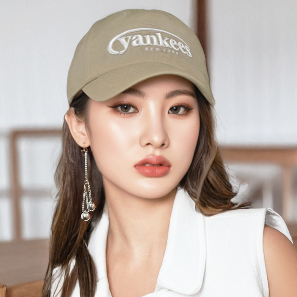 MLB 可調式軟頂棒球帽 Jelly BallCap 紐約洋基隊 (3ACPV315N-50BGS)