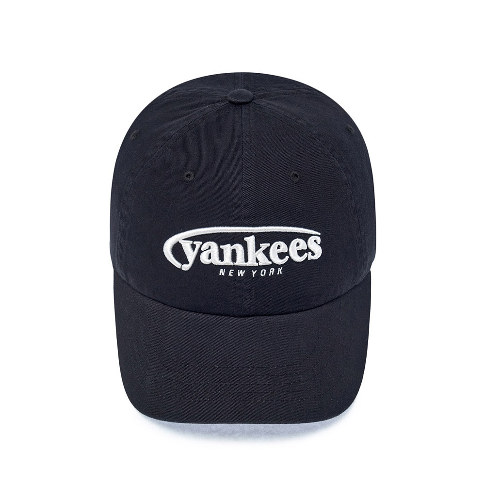 MLB 可調式軟頂棒球帽 Jelly BallCap 紐約洋基隊 (3ACPV315N-50BKS)