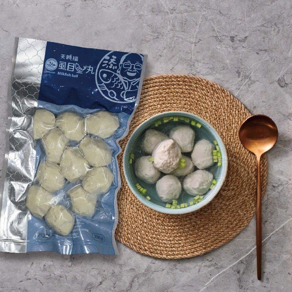 【天時福】虱目魚丸250g
