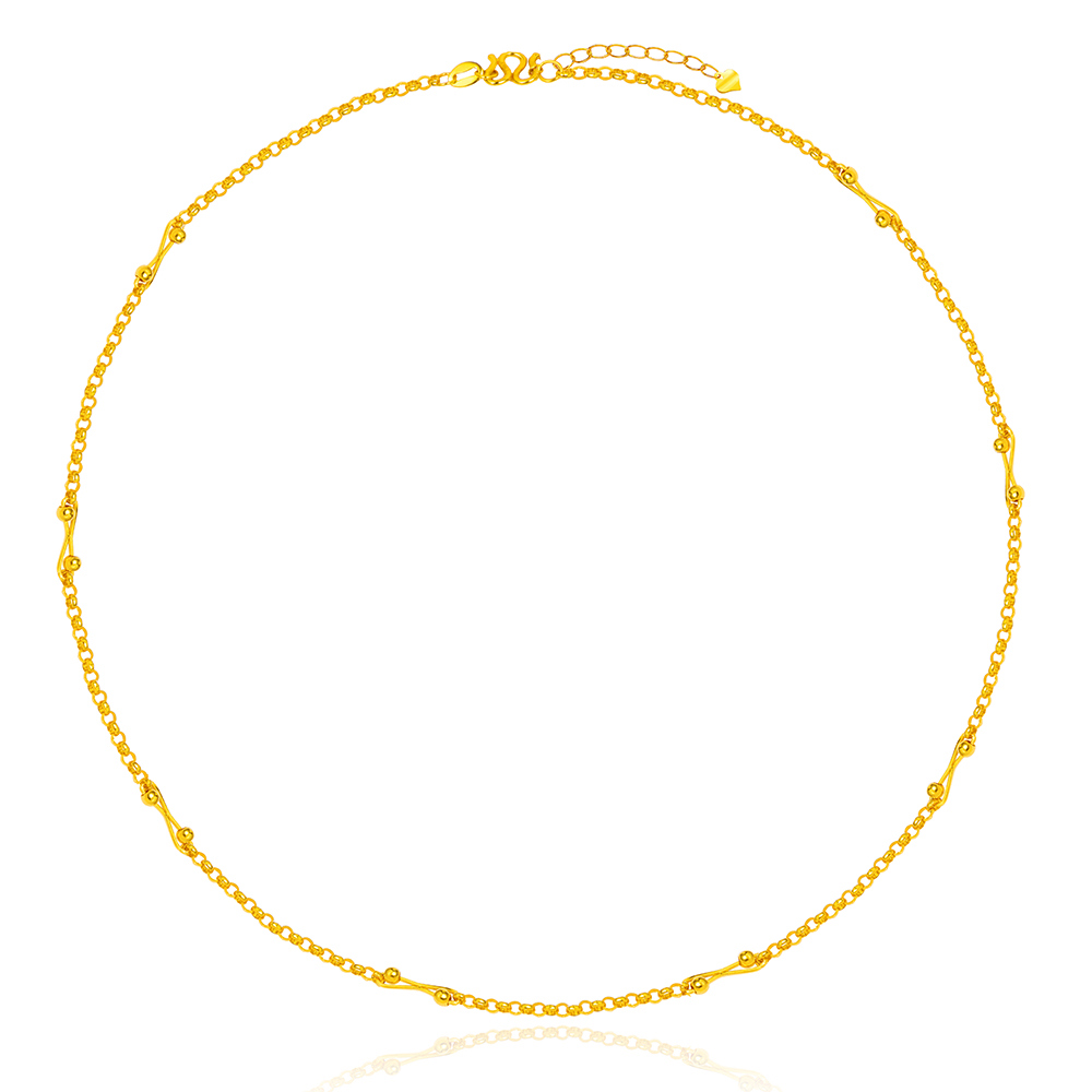 黃金項鍊| 純金首飾商品推薦| Just Gold 鎮金店