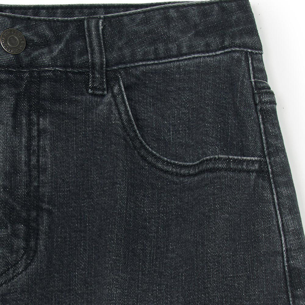 MLB 女版牛仔丹寧長裙  紐約洋基隊 (3FDSB0554-50BKS)