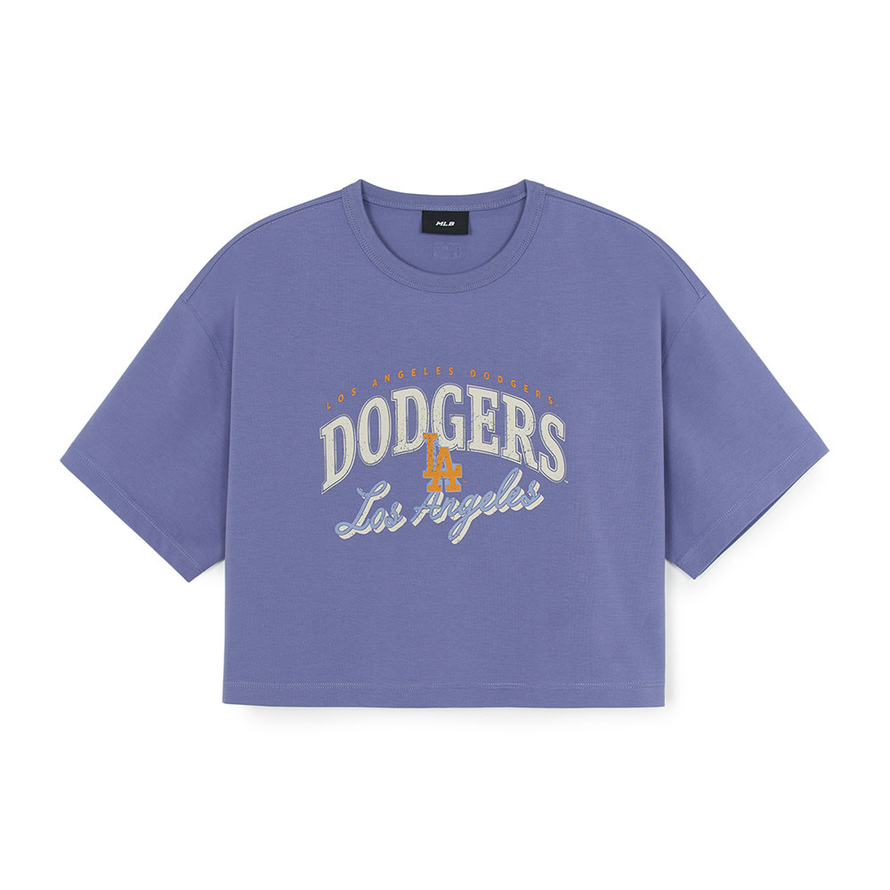 MLB 女版短袖T恤 Varsity系列 洛杉磯道奇隊 (3FTSV0454-07VOL)