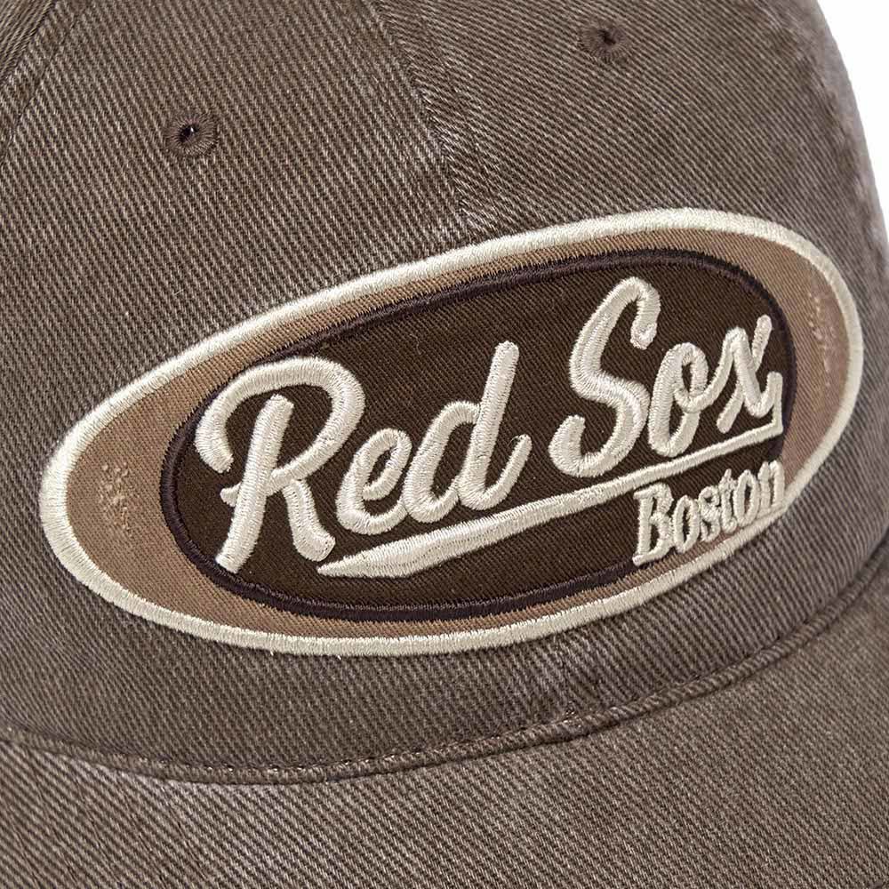 MLB 可調式軟頂棒球帽 Varsity系列 波士頓紅襪隊 (3ACPV265N-43BRS)