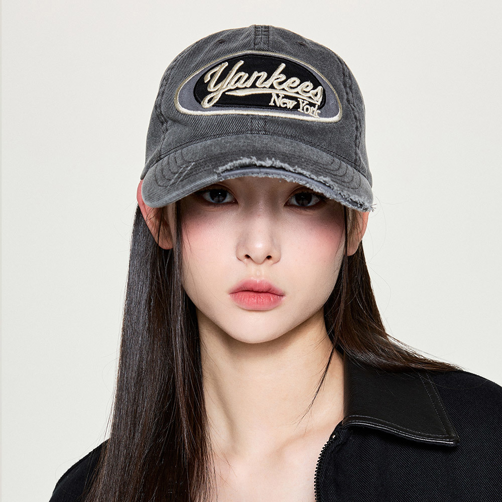 MLB 可調式軟頂棒球帽 Varsity系列 紐約洋基隊 (3ACPV265N-50CGS)