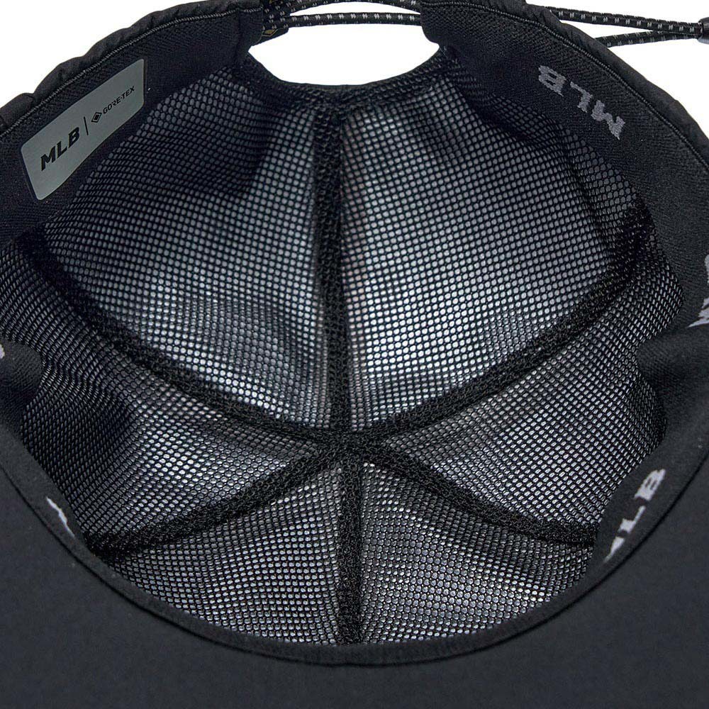 MLB GORE-TEX防水可調式軟頂棒球帽 紐約洋基隊 (3ACPB905N-50BKS)