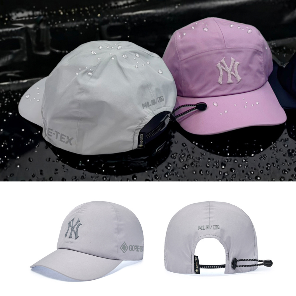 MLB GORE-TEX防水可調式軟頂棒球帽 紐約洋基隊 (3ACPB905N-50GRL)